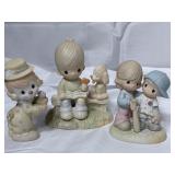 3 precious moments figurines