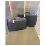 American escort briefcase and American twister suitcase lot