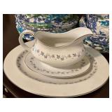 Lot of vintage china Royal Dalton Candace pattern