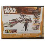 Star Wars DESERT LANDSPEEDER and sealed box.