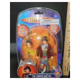 THE FOURTH DOCTOR WAS SONIC SCREWDRIVER AND SWAPPABLE HEAD Doctor Who poseable action figure