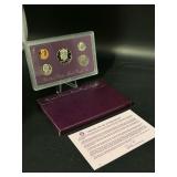 1990 United States Mint Proof Set with COA and original box