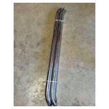 Pair of 2” tubular truck bed side rails …..48”