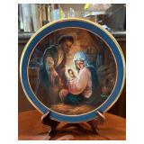 Vintage Limited Edition “The Nativity” Southern Living Gallery Collector Plate…..1987 The Story of Christmas….. 4144/19,500…..by Garri Katz