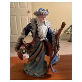 Duncan Royale Collectors Edition “Mongolian” Santa…..11” tall…..in original nox