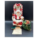 NIB Possible Dreams Clothtiques Department Store Santa…..13” tall…..PD:721001…..Issued 1995, Retired 1999