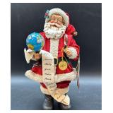 NIB Possible Dreams Clothtiques Yuletide Journey Santa…..10” tall…..PD:713108…..Issued 1994, Retired 1999