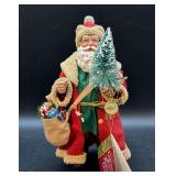 NIB Possible Dreams Clothtiques A Most Welcome Visitor Santa…..10” tall…..PD:713113…..Issued 1994, Retired 2000