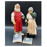 NIB Possible Dreams Clothtiques A New Suit for Santa…..10” tall…..PD:15053….issued 1996, Retired 1999