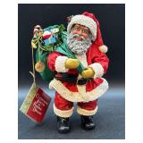 NIB Possible Dreams Clothtiques Traditional Afro-American Santa…..8-3/4” tall…..PD:713128…..Issued 1995, Retired 1999