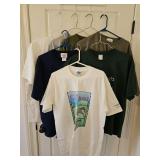 Seven(7) Previously Owned Longaberger T-Shirts SEE ALL PICS FOR DETAILS...