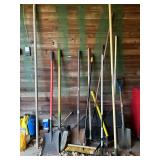 Selection of lawn/garden tools