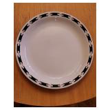 Buffalo China dinner plates, 9.5"