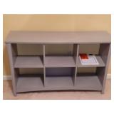 Bush Furniture 6 cubby unit, 2 adjustable shelves, 29.5" X 47.5" X 14"