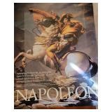 Napoleon exhibit poster, 32" X 25"