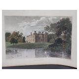 Vintage print of Crewe Hall, October 1, 1918, 9.25" X 14"