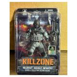 KILLZONE Helghast Assault Infantry…..Series 1 Collector Action Figure…..official licensed product of PlayStation