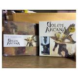 NEW Golem Arcana Base Game Set Digitally enhanced miniatures board game with Tile Extension Sets….outer wrapping is loose in spots but all pieces are new