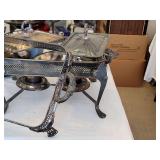 Chafing dish needs dishes for warming and rectangle casserole dish stand