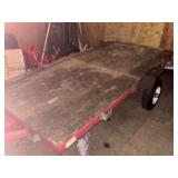 4ft by 8ft Folding Trailer