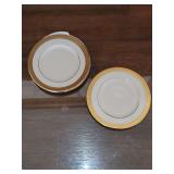 Lenox Lowell pattern dessert/ bread plates 6.25-.75" set of 3