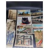 Vintage post cards, circulated and uncirculated, see pictures