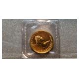 1984 Elizabeth II Canada Maple Leaf $5 gold coin,