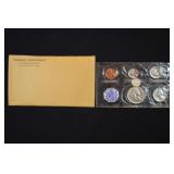 1957 US Mint proof coin set; as is