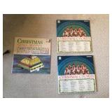 3 VINTAGE CHRISTMAS RECORD ALBUMS