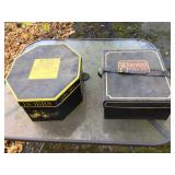 2 VINTAGE HAT BOXES