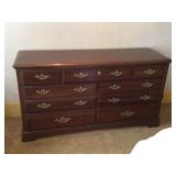 LARGE DRESSER = BROYHILL DRESSER = 7 DRAWERS