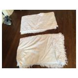 2 VINTAGE BEDSPREADS - ONE CHENIELLE