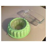 GLASS BAKE PAN AND MOLD