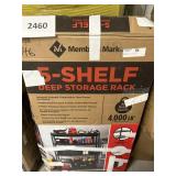 MM 5- shelf deep storage rack