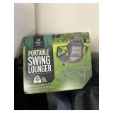 MM portable swing lounger grey