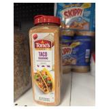 Tones taco seasoning 23oz