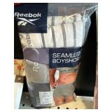 Reebok boyshort 5 pack L 12-14