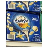 International Delights french vanilla 192ct