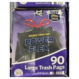 MM power flex large trash bags 90ct