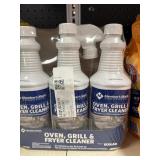 MM oven,grill, fryer cleaner 3 bottles