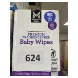 MM baby wipes 1152 ct