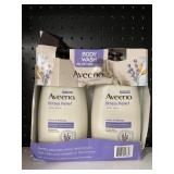 Aveeno body wash 2-33 fl oz