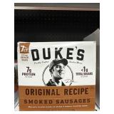 Dukes smoked sausages 7 ct -2.5 oz bags