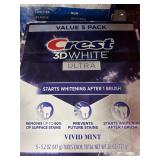 Crest 3D White 5 pack