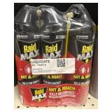 Raid max ant & roach 3 cans