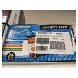 Pretzel Crisps variety packs 24-1.5oz bags