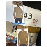 Eddie Bauer long sleeve crewneck tee L