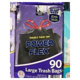 MM power flex large trash bags 90ct