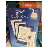 Secret clinical 3 pack