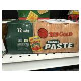 Red Gold tomato paste 12 cans